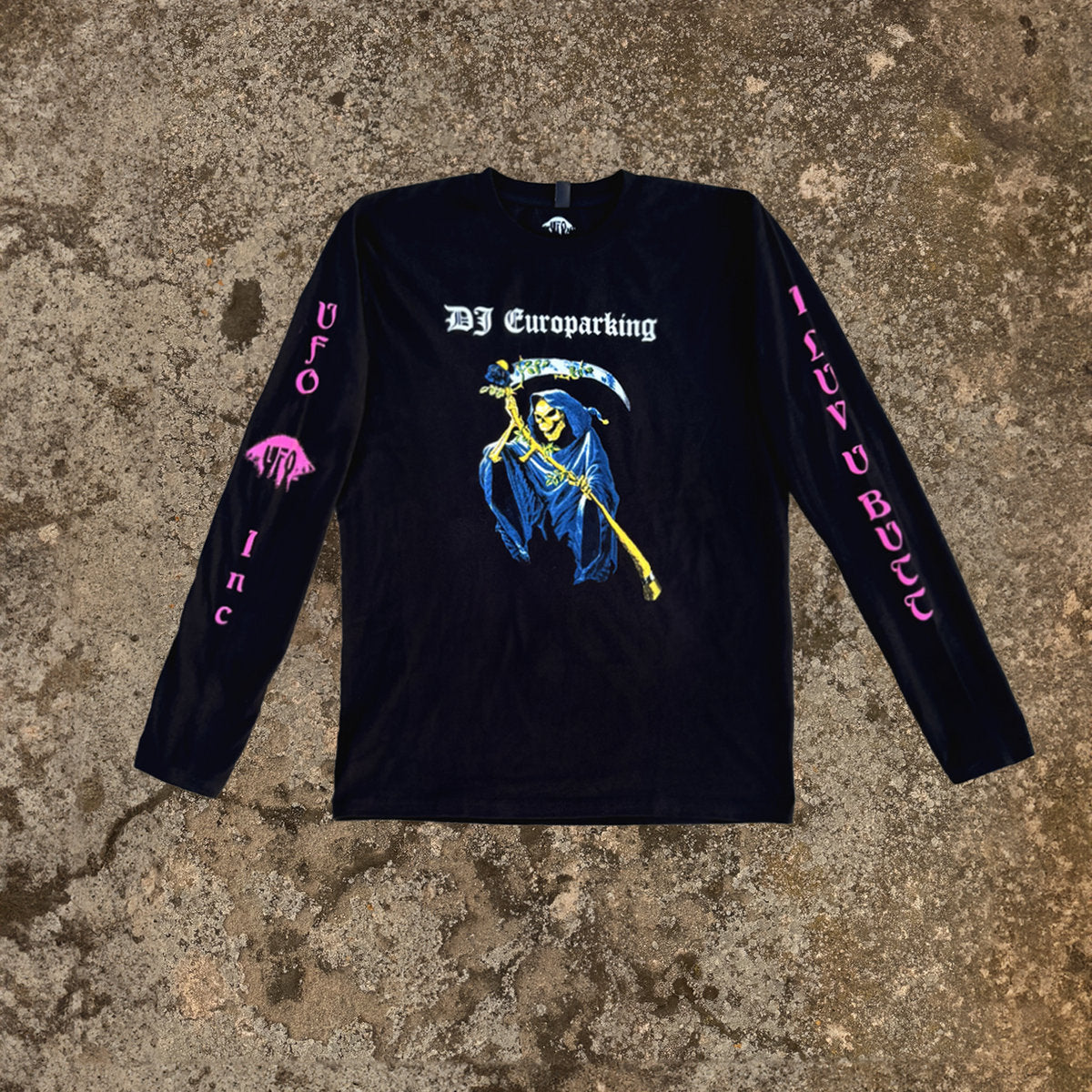 DJ Europarking 'I Luv U Butt' Black Long Sleeve