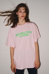 Ellen Allien x Stini Röhrs – After Dark T-Shirt (pink)