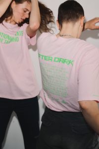 Ellen Allien x Stini Röhrs – After Dark T-Shirt (pink)