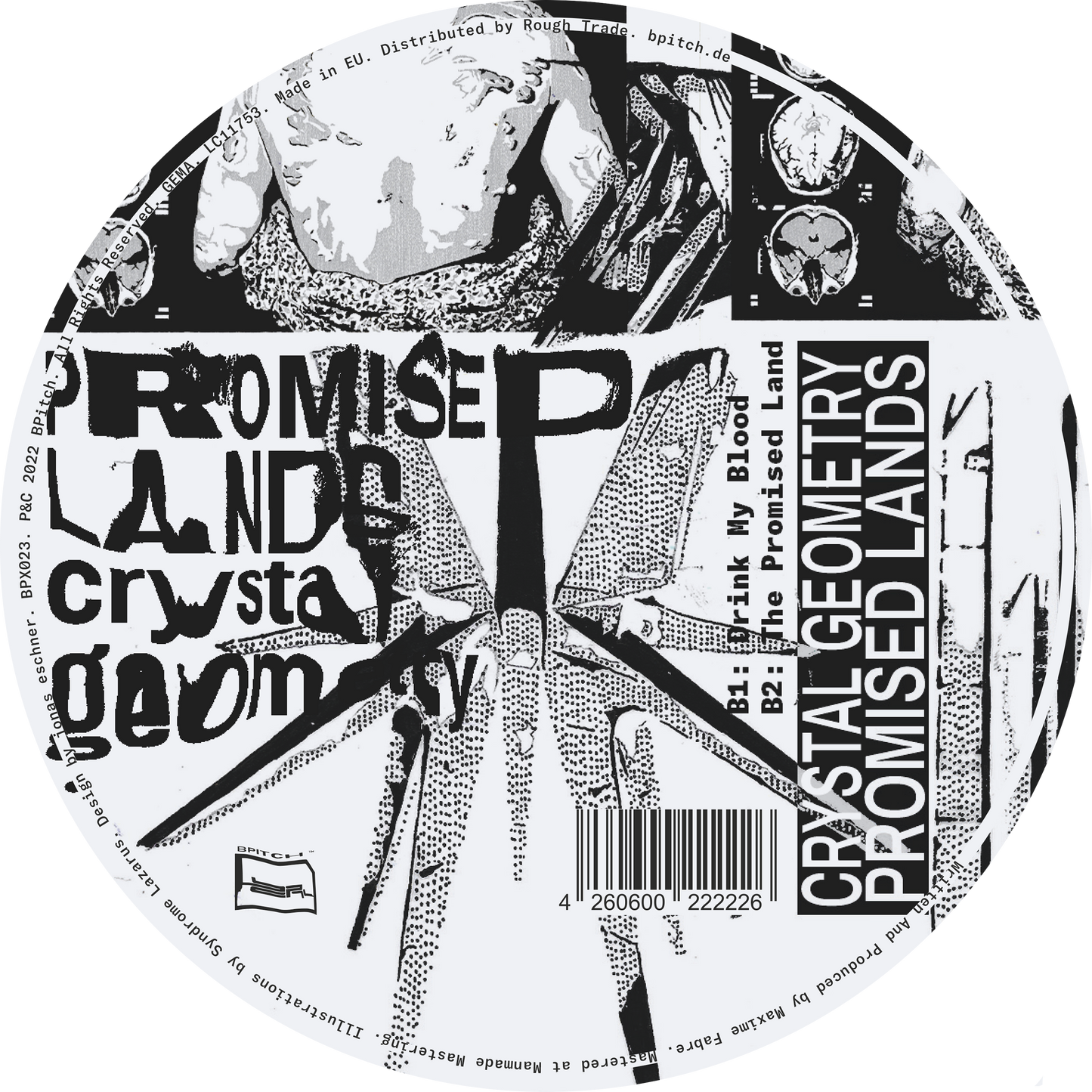 BPX023 - Promised Land Etiketten_B