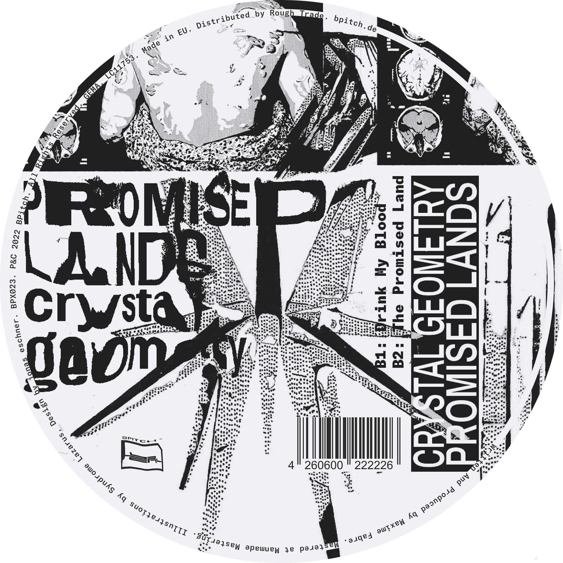 BPX023 - Promised Land Etiketten_B