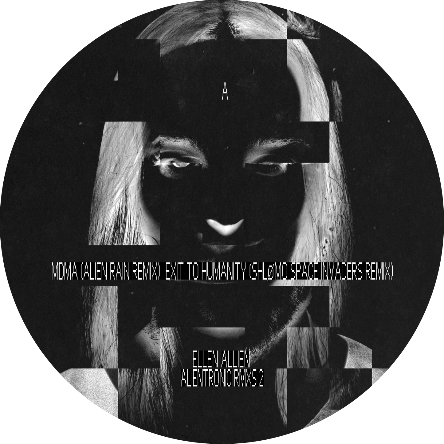 Ellen Allien_Alientronic-Rmxs-2_EtikettA_3000x3000